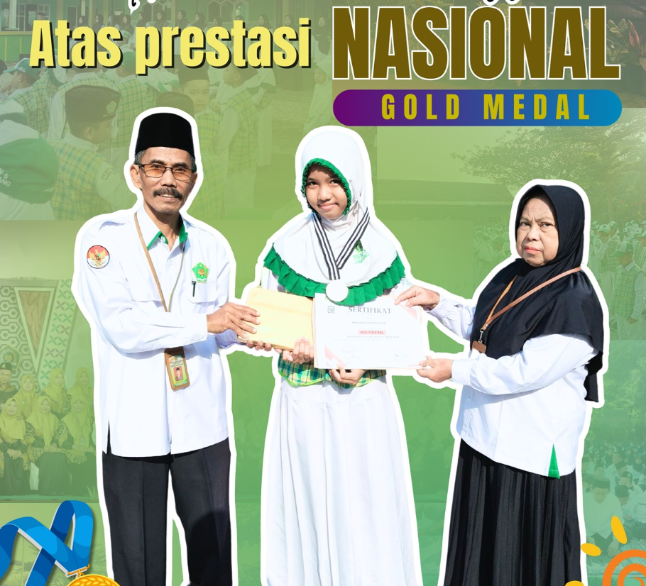 MIN 5 Jombang Kembali Raih Medali Emas Pada Ajang Olimpiade IPS Level 2 Tingkat Nasional Jenjang SD/MI Kelas 3-4 Tahun 2024